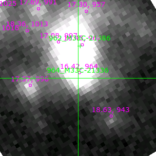 M33C-21336 in filter R on MJD  59081.330