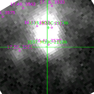 M33C-21336 in filter R on MJD  59161.090