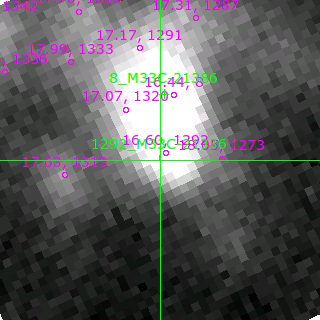 M33C-21336 in filter R on MJD  59851.150