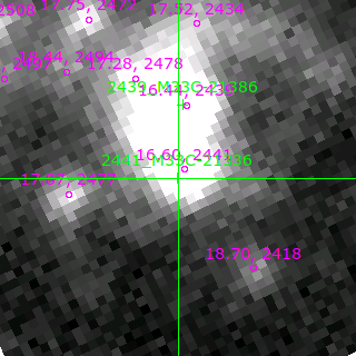 M33C-21336 in filter R on MJD  59932.150