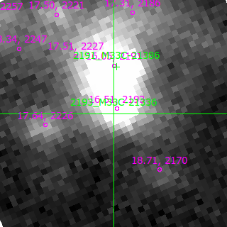 M33C-21336 in filter R on MJD  60205.160