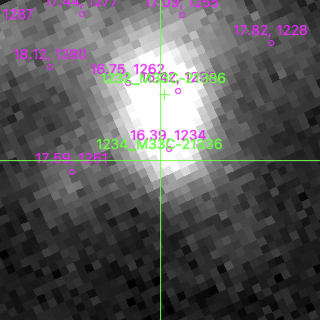 M33C-21336 in filter R on MJD  60227.110