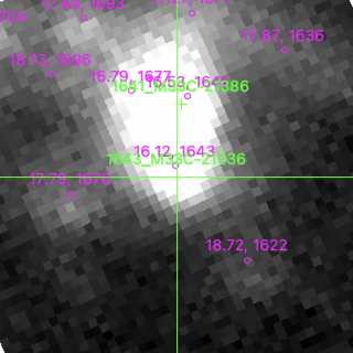 M33C-21336 in filter R on MJD  60290.150
