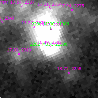 M33C-21336 in filter R on MJD  60292.180