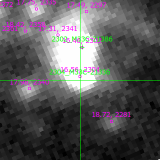 M33C-21336 in filter R on MJD  60342.090