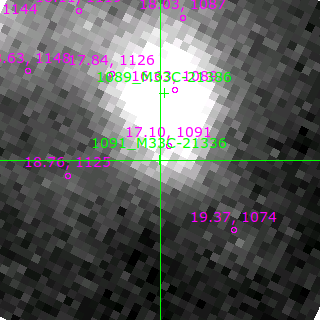M33C-21336 in filter V on MJD  58045.150