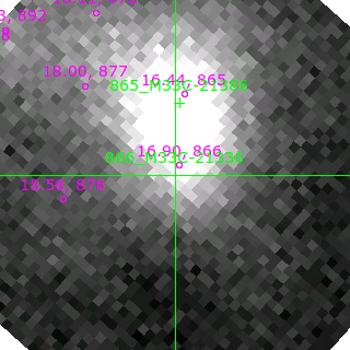 M33C-21336 in filter V on MJD  58403.150