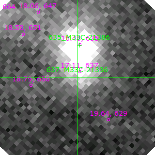 M33C-21336 in filter V on MJD  58433.000