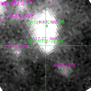 M33C-21336 in filter V on MJD  59081.330