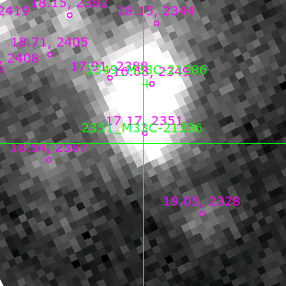 M33C-21336 in filter V on MJD  59823.240