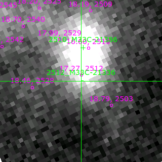 M33C-21336 in filter V on MJD  59849.180