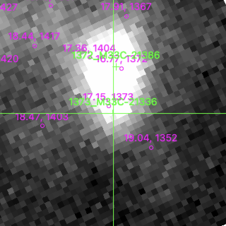 M33C-21336 in filter V on MJD  59849.180