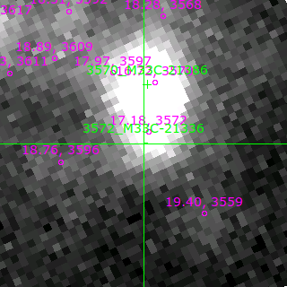 M33C-21336 in filter V on MJD  59851.150