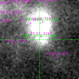 M33C-21336 in filter V on MJD  59854.200