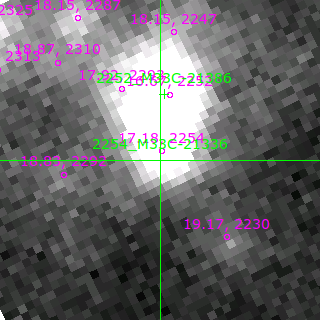 M33C-21336 in filter V on MJD  59904.120