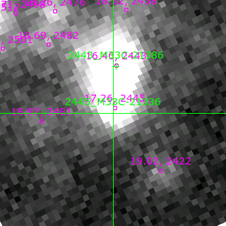 M33C-21336 in filter V on MJD  59932.150