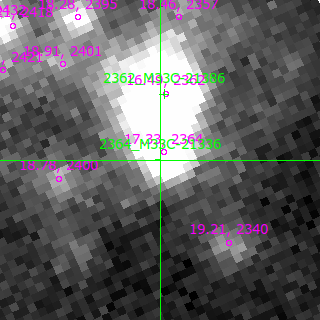 M33C-21336 in filter V on MJD  60172.370