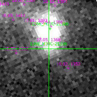 M33C-21336 in filter V on MJD  60227.110
