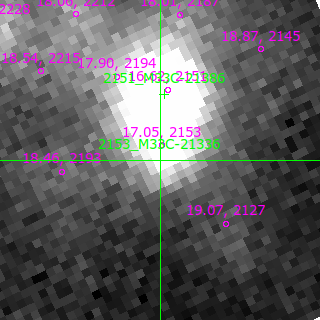 M33C-21336 in filter V on MJD  60262.140