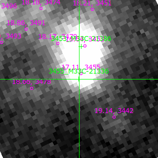 M33C-21336 in filter V on MJD  60262.140