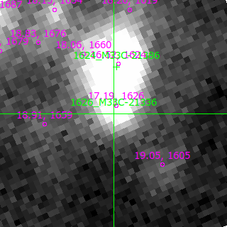 M33C-21336 in filter V on MJD  60292.180