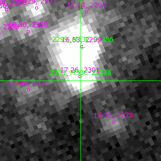 M33C-21336 in filter V on MJD  60342.090