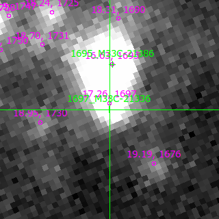 M33C-21336 in filter V on MJD  60342.090