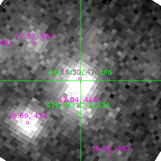 M33C-21386 in filter I on MJD  58316.380