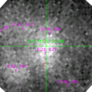 M33C-21386 in filter I on MJD  58403.150