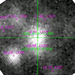 M33C-21386 in filter I on MJD  58812.220