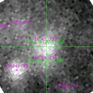 M33C-21386 in filter I on MJD  59171.080