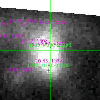 M33C-21386 in filter R on MJD  56599.170