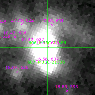 M33C-21386 in filter R on MJD  57638.350