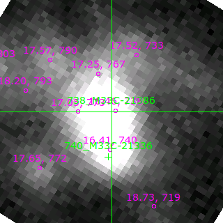 M33C-21386 in filter R on MJD  58317.390