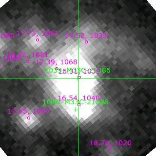 M33C-21386 in filter R on MJD  58696.390