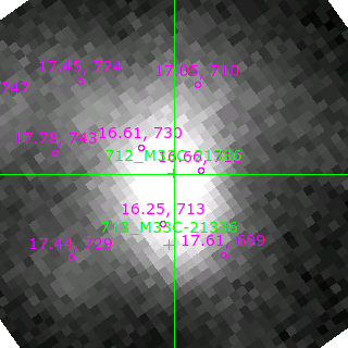 M33C-21386 in filter R on MJD  58779.150