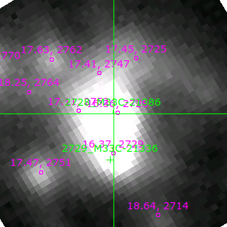 M33C-21386 in filter R on MJD  59084.290