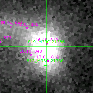 M33C-21386 in filter V on MJD  57310.130