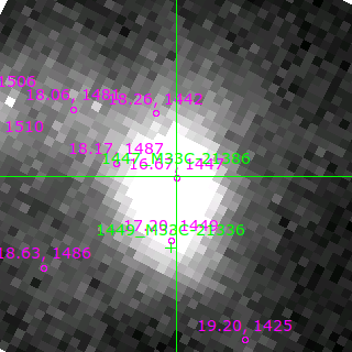 M33C-21386 in filter V on MJD  58073.180