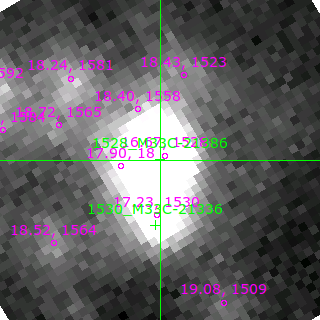 M33C-21386 in filter V on MJD  59082.350