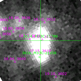 M33C-21386 in filter V on MJD  59227.080
