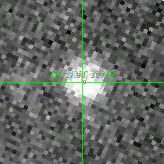 M33C-23048 in filter B on MJD  57988.410