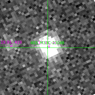 M33C-23048 in filter B on MJD  60262.160