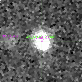 M33C-23048 in filter B on MJD  60290.150