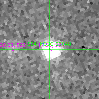 M33C-23048 in filter V on MJD  60556.290