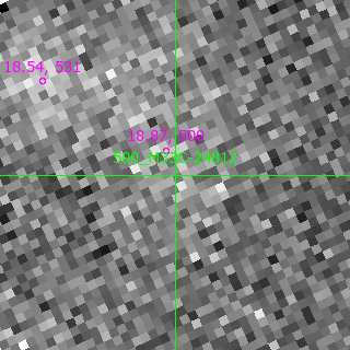 M33C-24812 in filter B on MJD  60227.100