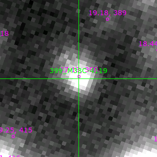 M33C-4119 in filter R on MJD  57634.410