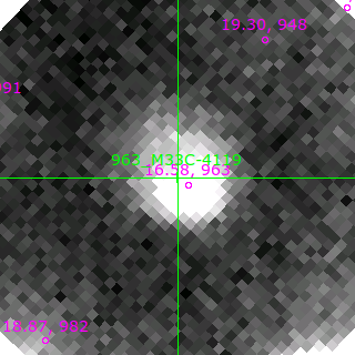 M33C-4119 in filter R on MJD  58433.020