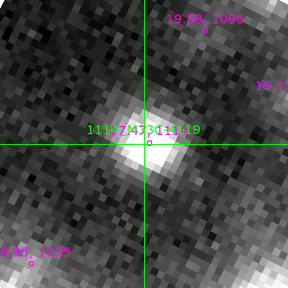 M33C-4119 in filter V on MJD  58108.130