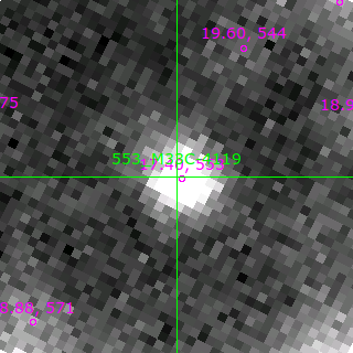 M33C-4119 in filter V on MJD  58108.130